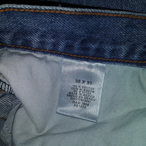 Men's 38 x 30 Blue Jeans Relaxed MM - Picture 9 of 10